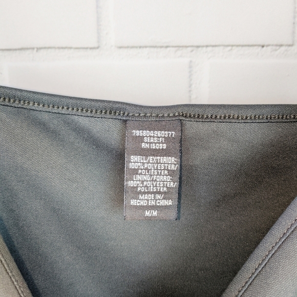 Gray Strappy Camisole Women's Medium - Picture 3 of 3